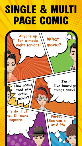Cartoon Comic Strip Maker screenshot