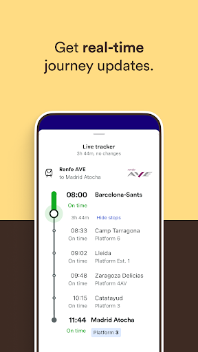 Trainline: Train travel Europe screenshot