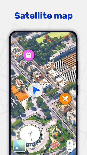 GPS Navigation Route Finder screenshot