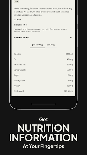 Factor_ Prepared Meal Delivery screenshot