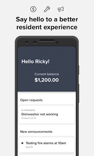 Resident Center screenshot