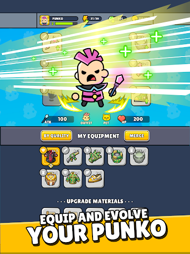 Punko.io: Roguelike TD screenshot