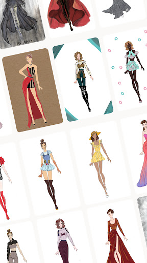 Fashion Design Sketches Book screenshot