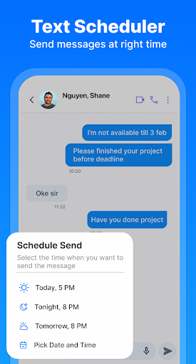 Messages screenshot