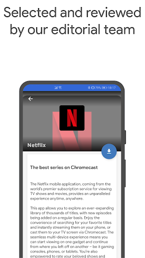 Apps for Chromecast & TV screenshot
