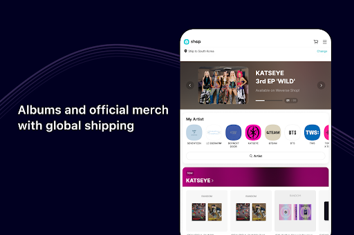Weverse: Connect with Artists screenshot