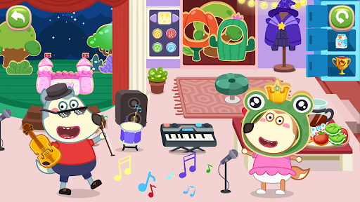 Wolfoo's Town: Dream City Game screenshot