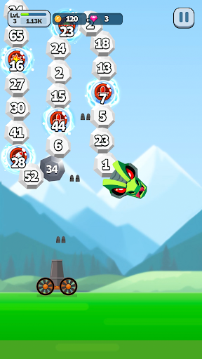 Ball Blast Cannon blitz mania screenshot