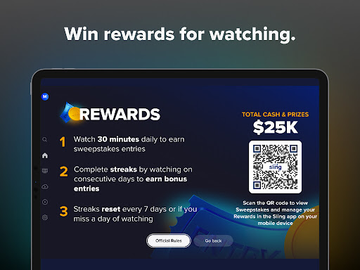 Sling: Live TV + Freestream screenshot