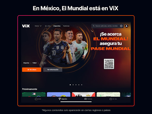 ViX: TV, Deportes y Noticias screenshot