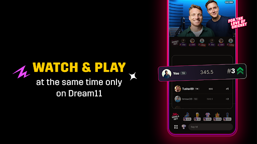 Dream11: Sports Watch Along screenshot