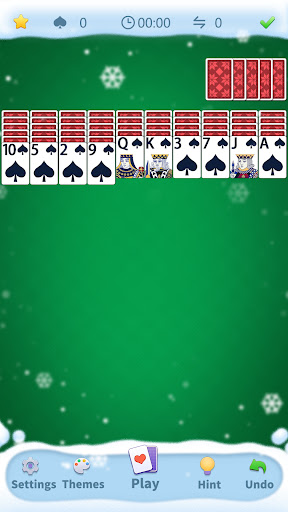 Spider Solitaire screenshot