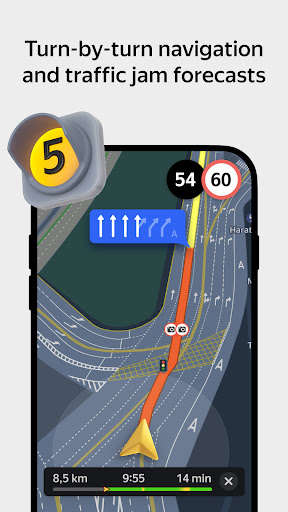 Yandex Maps and Navigator screenshot
