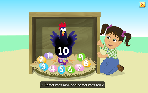 Starfall Numbers screenshot