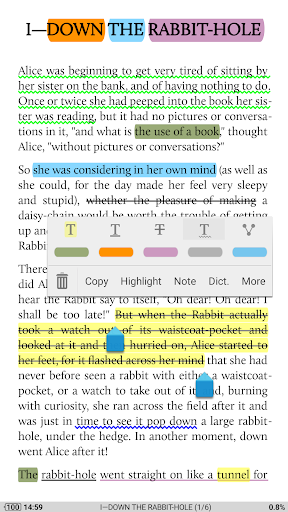 Moon+ Reader Pro screenshot