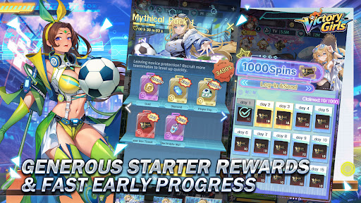 Victory Girls: Anime Soccer screenshot