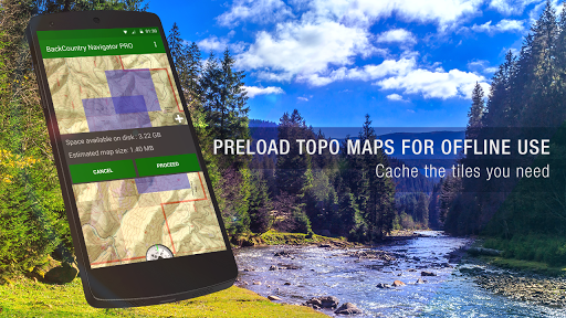 BackCountry Navigator GPS PRO screenshot