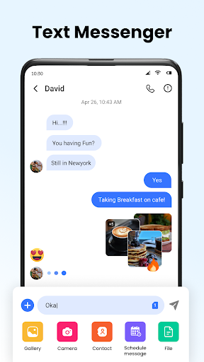 Messages: SMS Message Text App screenshot