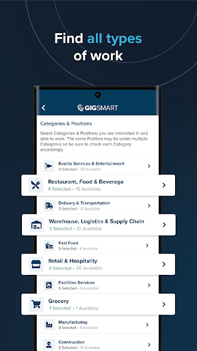 GigSmart Get Gigs screenshot