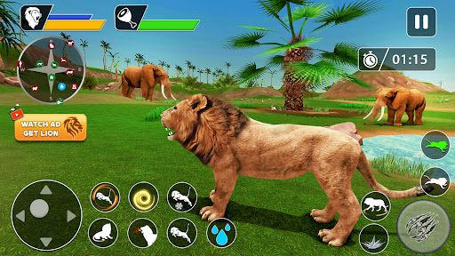 Lion Games Animal Simulator 3D screenshot