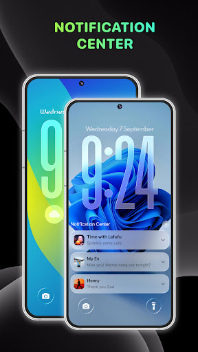 Lock Screen, Widgets - YoLock screenshot