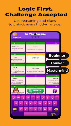 Word Hike -Inventive Crossword screenshot