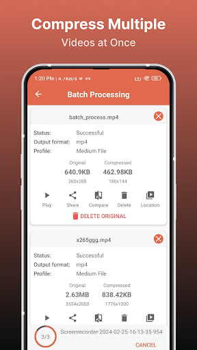 Compress Video Size Compressor screenshot