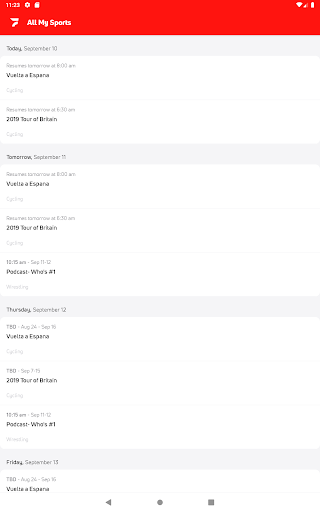 FloSports: Watch Live Sports screenshot