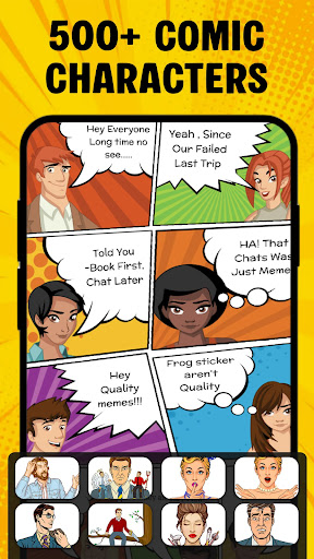 Cartoon Comic Strip Maker screenshot