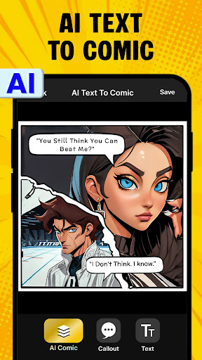 Cartoon Comic Strip Maker screenshot