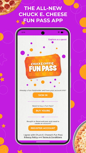 Chuck E. Cheese Fun Pass screenshot