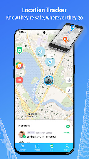 Be Closer: Family location screenshot