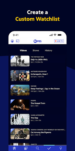 PBS: TV Shows & Documentaries screenshot