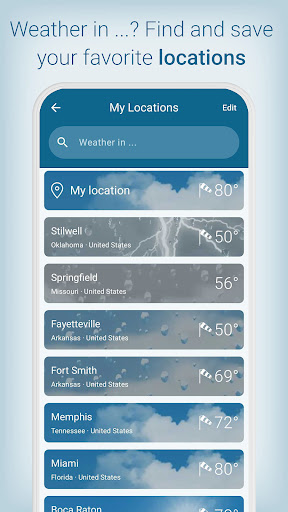 Weather & Radar Forecast screenshot