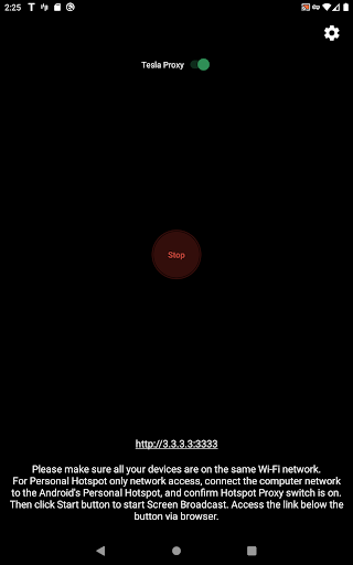 TeslaMirror screenshot