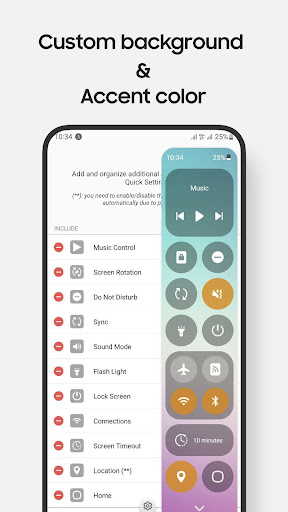 Quick Settings screenshot