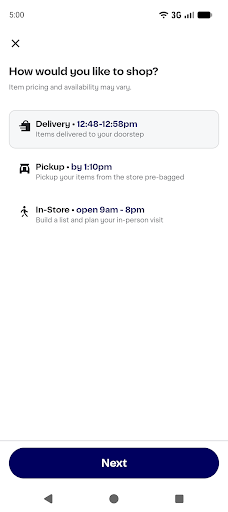 ALDI Grocery Pickup & Delivery screenshot