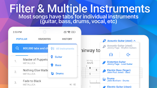 Songsterr Guitar Tabs & Chords screenshot