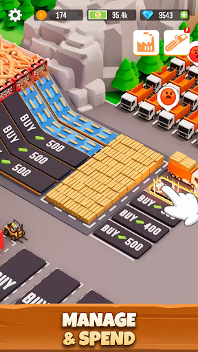 Idle Lumber Empire: Tycoon Inc screenshot