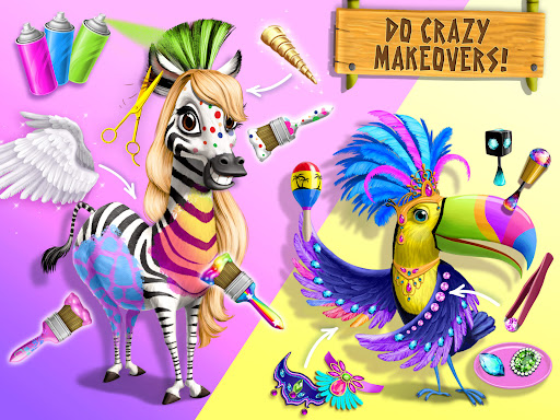 Jungle Animal Hair Salon 2 screenshot