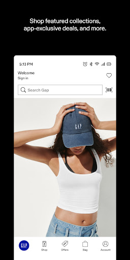 Gap screenshot