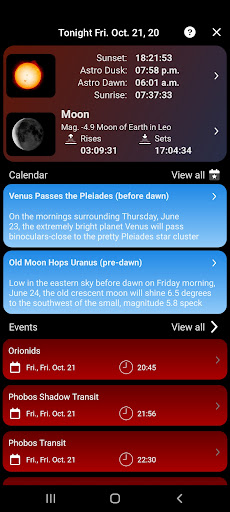 SkySafari 7 Pro screenshot