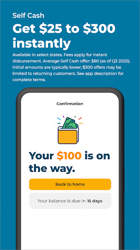 Self – Credit Builder & Cash screenshot