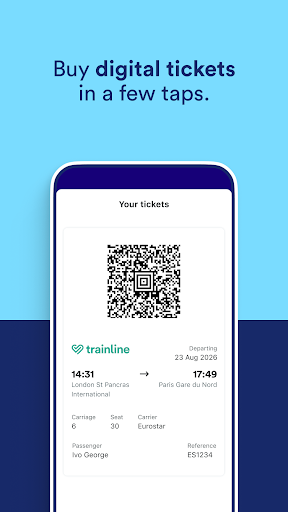 Trainline: Train travel Europe screenshot