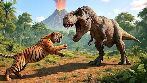 Jurassic Clash Wild Primal Sim screenshot