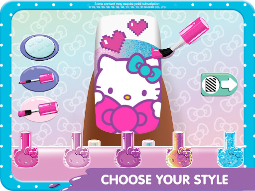 Hello Kitty Nail Salon screenshot
