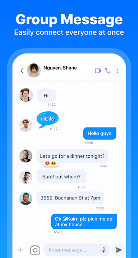 Messages screenshot