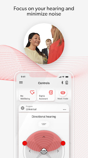 Signia App screenshot