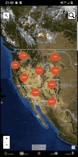 BLM Public Lands Map Guide USA screenshot