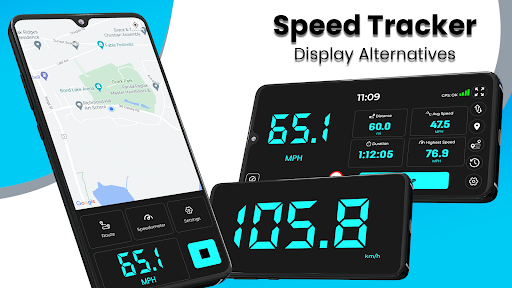 GPS Speedometer Odometer & HUD screenshot